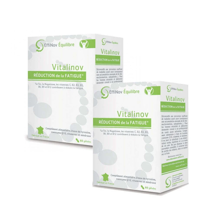 Effinov Nutrition Vitalinov Fatigue Reduction 2х60 капсул: ціни та характеристики