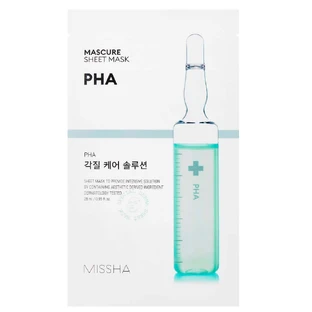 Missha Отшелушивающая и очищающая листовая маска, 28 мл