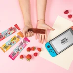 Соломка Bunny Ninja Fruit Straws, фруктові снеки, яблуко-манго, 16 г: ціни та характеристики