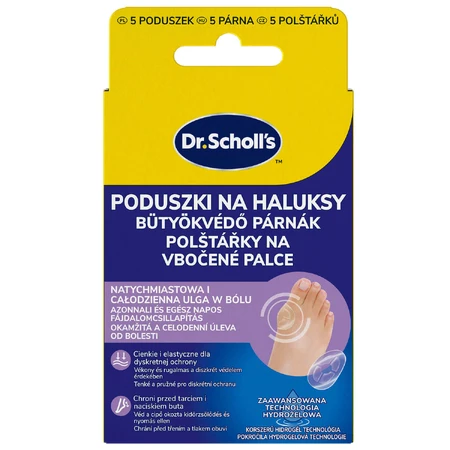 Dr. Scholl's, подушечки для лечения бурсита, 5 шт.: цены и характеристики