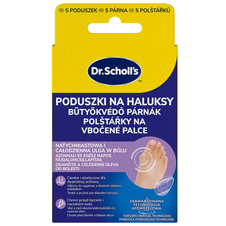 Dr. Scholl's, подушечки для лечения бурсита, 5 шт.: цены и характеристики