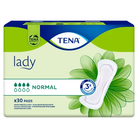 Набор Tena Lady, специализированные гигиенические салфетки, Normal, 4 x 30 шт.: цены и характеристики