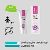 Woom Junior, дитяча зубна паста, від 6 років, зі смаком жувальної гумки, 50 мл