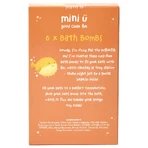 Mini U, шипучі кульки для ванни, 6 х 50 г: ціни та характеристики