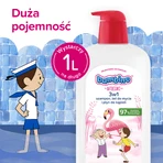 Bambino Kids, Гель для мытья тела и волос 2 в 1, фламинго, от 1 года, 1 л: цены и характеристики