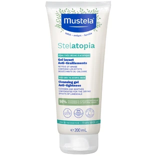 Mustela Stelatopia, гель для заспокоєння шкіри, заспокійливий, де ла натер, 200 мл