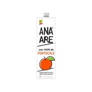 Апельсиновый сок, 1 литр, Ana Are