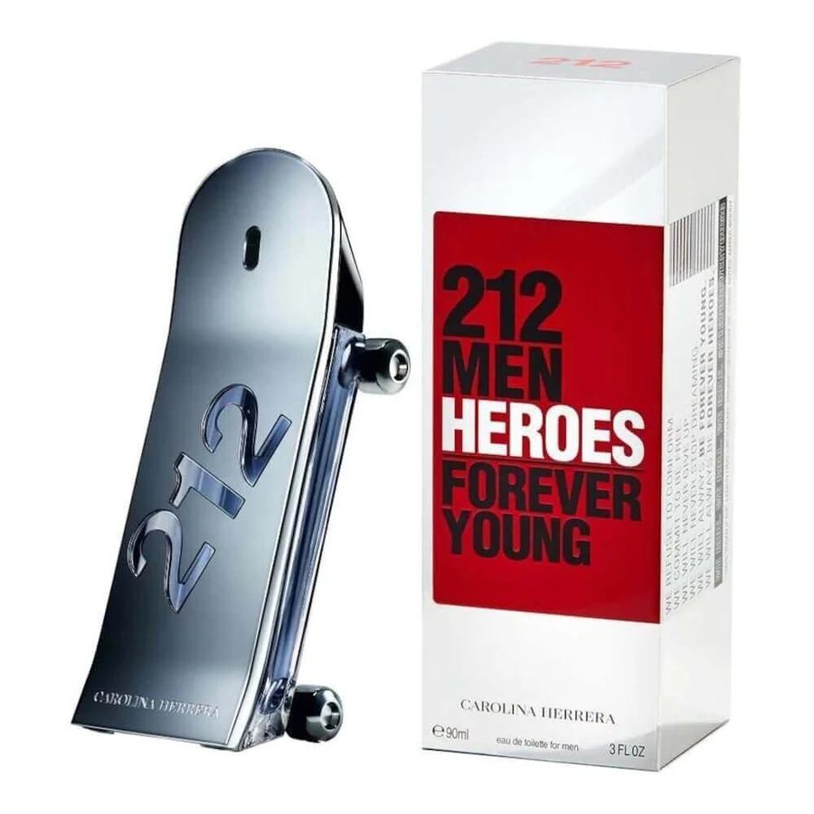 Carolina Herrera 212 Heroes Forever Young Men Eau de Toilette, 90 мл: цены и характеристики