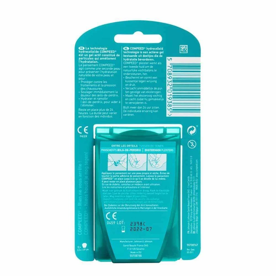 Перевязочный аппарат для глаз Compeed Partridge x10: цены и характеристики