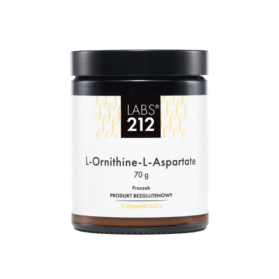 Labs212 L-орнитин-L-аспартат, орнитин аспартат, 70 г: цены и характеристики