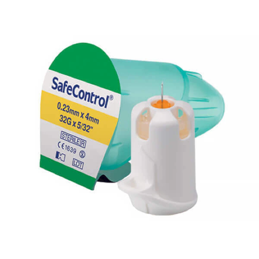 Unifine SafeControl, иглы для ручек, 32G, 4 мм, 100 штук: цены и характеристики