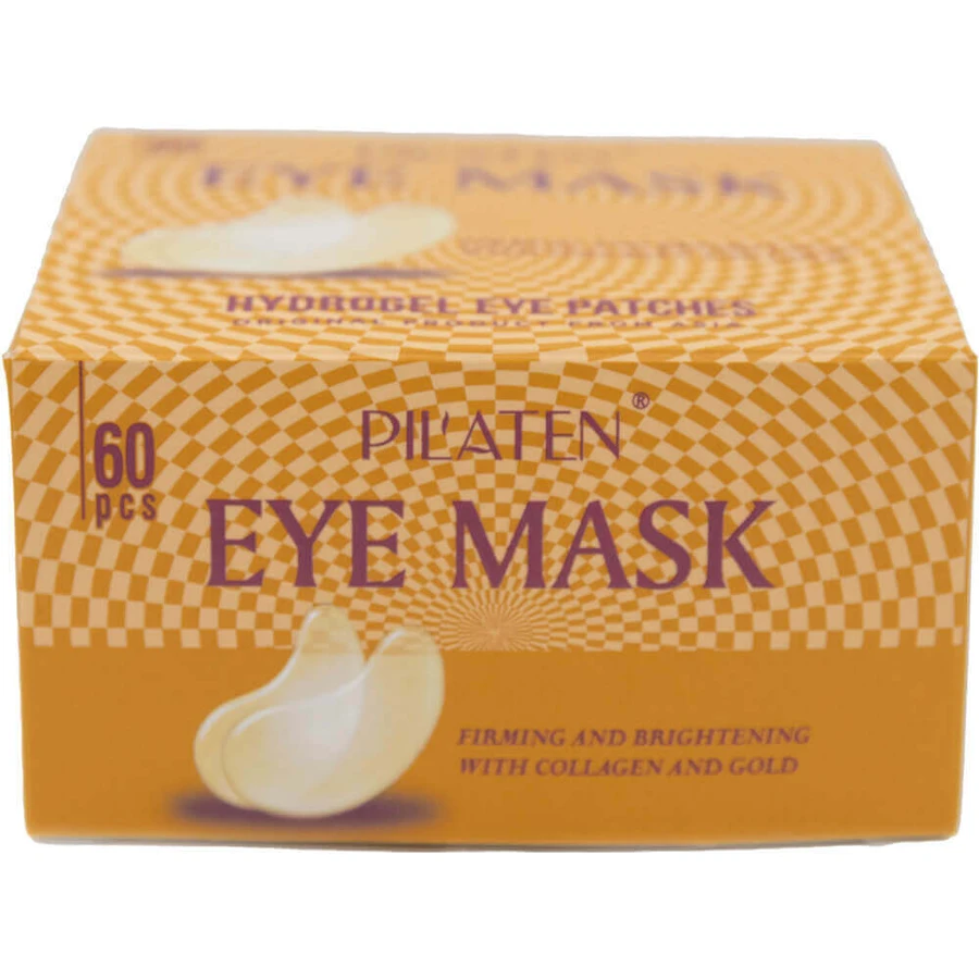 Pilaten Eye Mask Гідрогелеві патчі для очей з колагеном і золотом, 60 шт.: ціни та характеристики