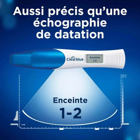 Цифровой тест на беременность Clearblue с указанием предполагаемого срока беременности 1 тест: цены и характеристики