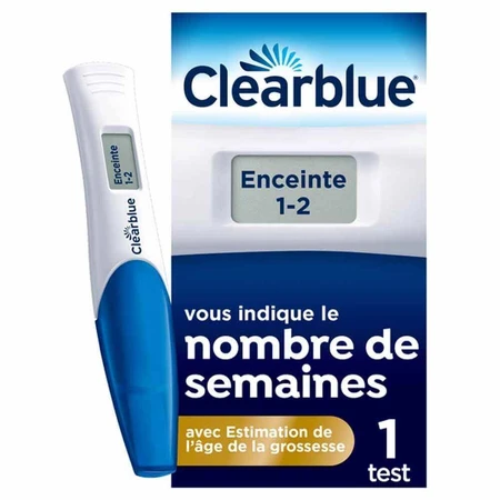 Цифровой тест на беременность Clearblue с указанием предполагаемого срока беременности 1 тест: цены и характеристики