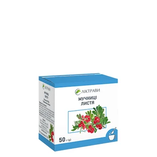 Мучниці листя 50 г пачка, з внутр. пакетом