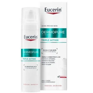 Сироватка потрійної дії Dermo Pure, 40 мл, Eucerin