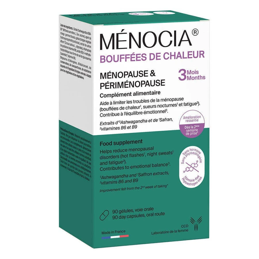 Ccd Menocia Hot Flashes Menopause & Perimenopause 90 капсул: цены и характеристики
