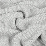 BabyMatex, бавовняна ковдра Tully, 80 см x 100 см, світло-сіра