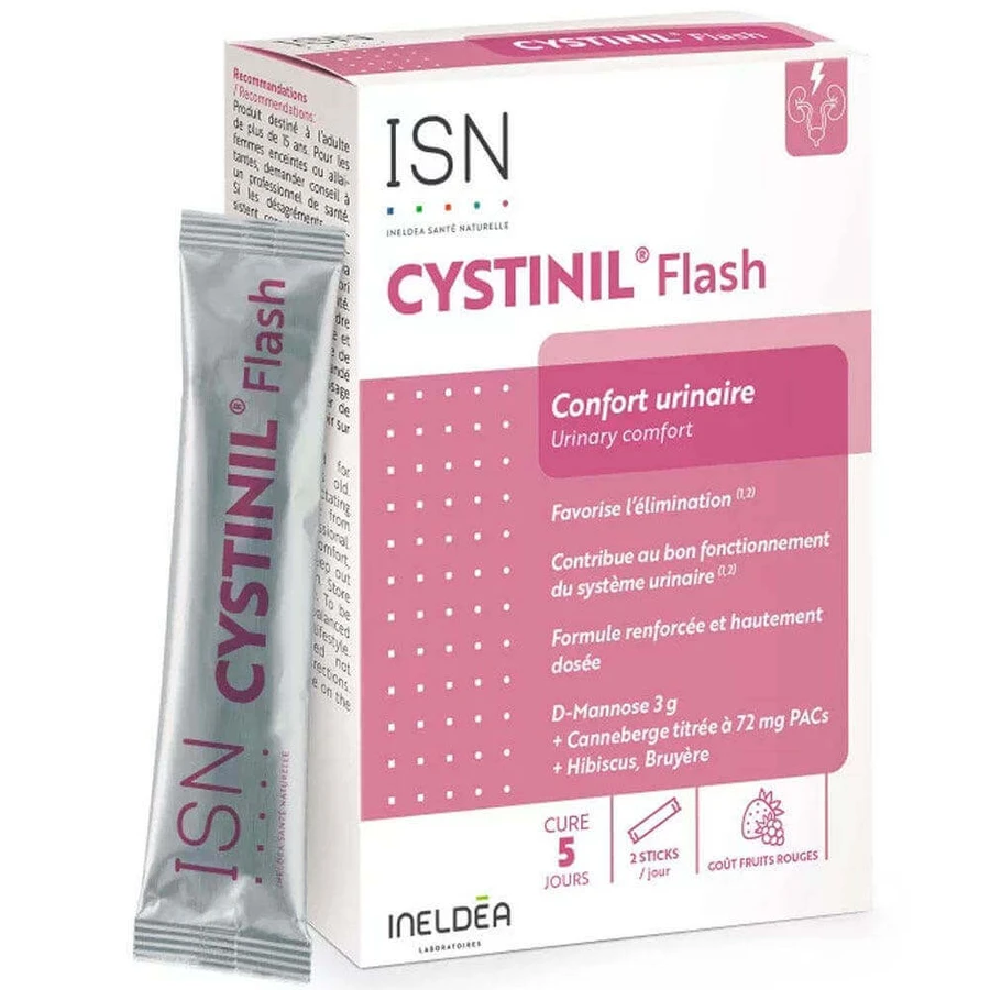 Ineldea Santé Naturelle Цистинил Flash Urinary Comfort 10 палочек: цены и характеристики