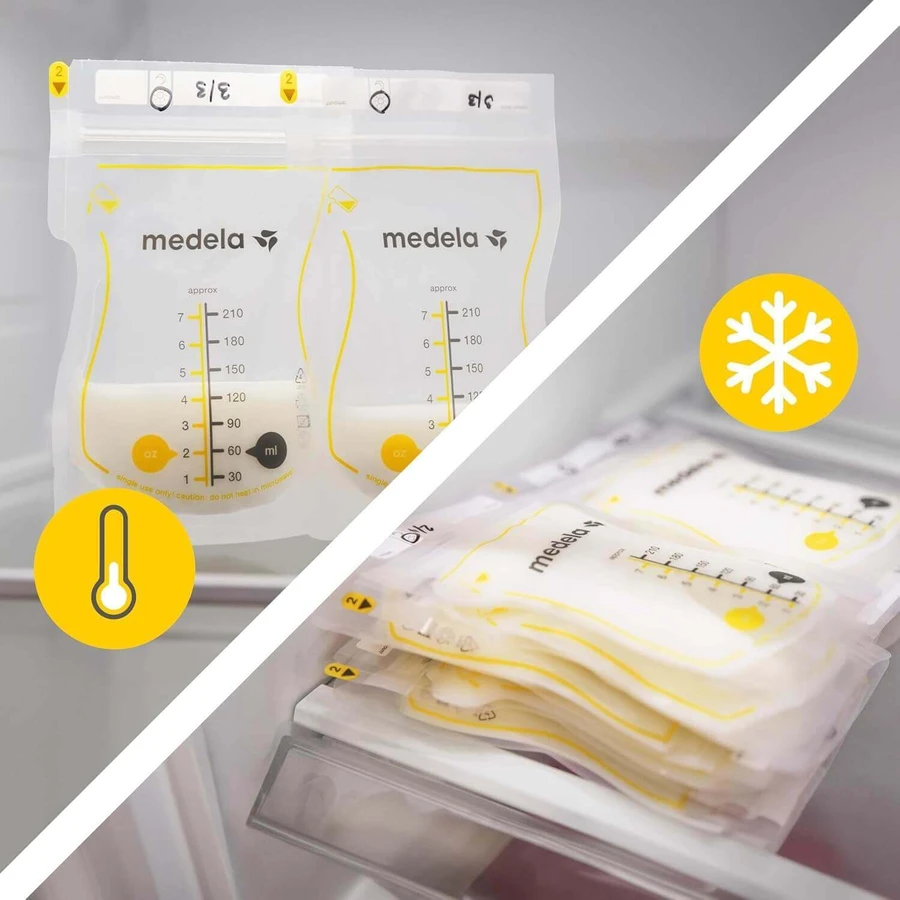Medela Easy Pour, пакеты для хранения грудного молока, 50 шт.: цены и характеристики