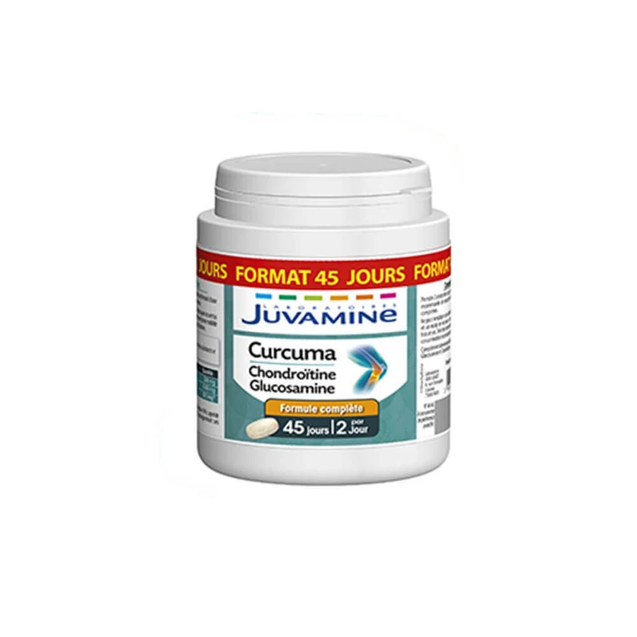 Juvamine Curcuma Chondroitin Glucosamine 90 таблеток: ціни та характеристики
