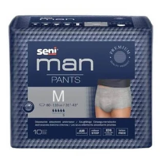 Впитывающие трусы Seni Man Pants 5, средние, 10 шт.