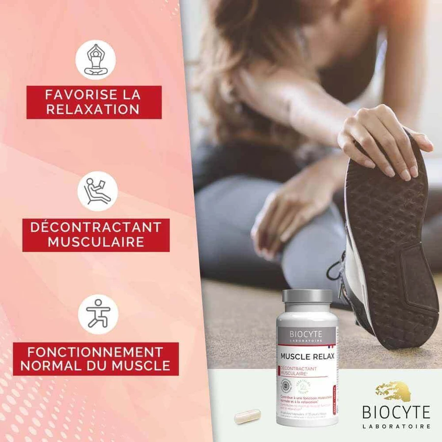 Biocyte Health Мышечная релаксация x45 капсул: цены и характеристики