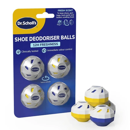 Dr. Scholl's, дезодорирующие шарики для обуви, 4 штуки: цены и характеристики
