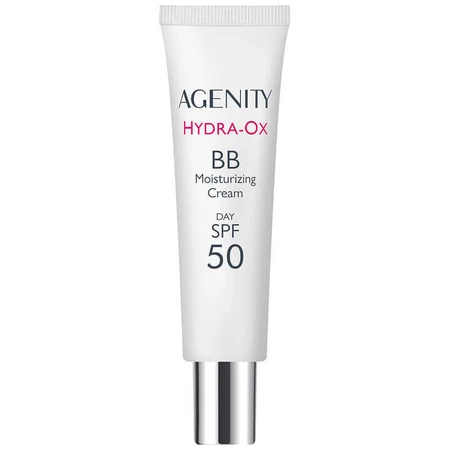 Agenity Hydra-Ox, зволожуючий BB-крем, SPF 50, відтінок 20 середньо-бежевий, 30 мл: ціни та характеристики