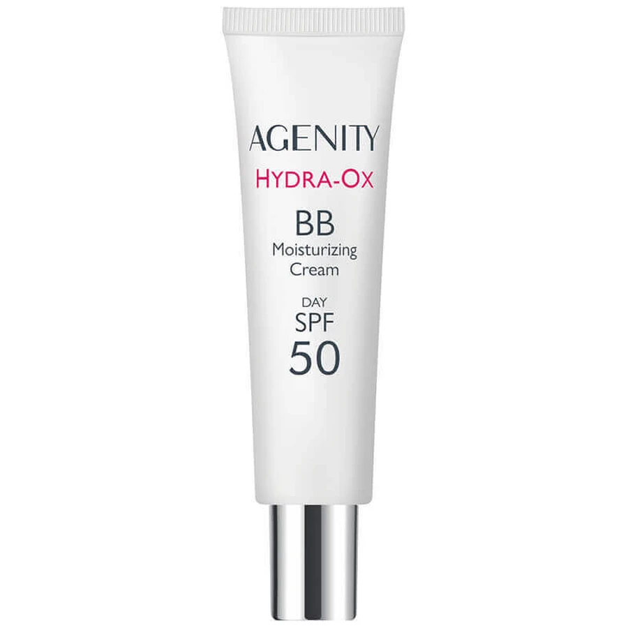 Agenity Hydra-Ox, зволожуючий BB-крем, SPF 50, відтінок 20 середньо-бежевий, 30 мл: ціни та характеристики