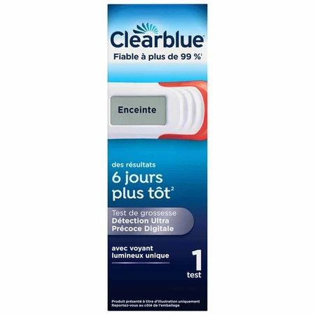 Тест на вагітність Clearblue Ultra x1: ціни та характеристики