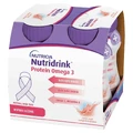 Nutridrink Protein Omega 3 pack, питательный препарат, хрустящий со вкусом манго и персика, 12 x 125 мл