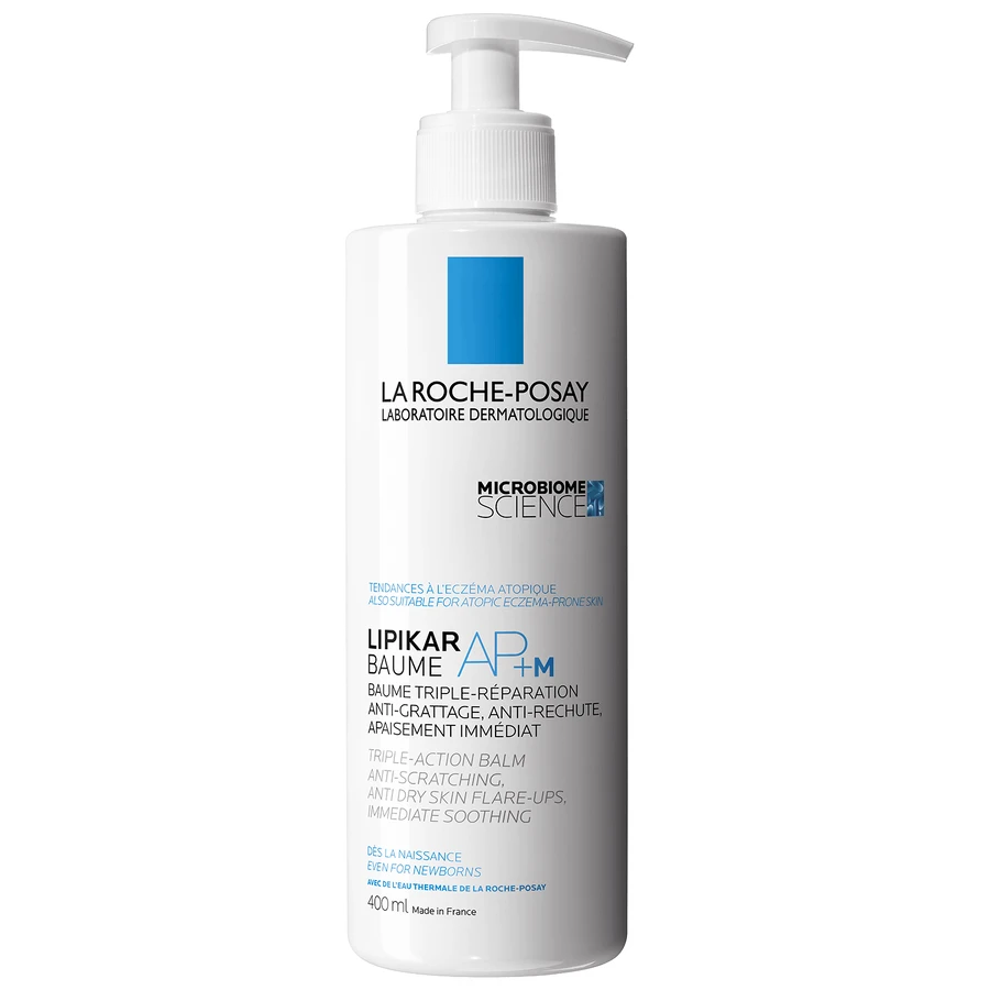 Набор La Roche-Posay Cicaplast Baume B5+, успокаивающий регенерирующий лосьон, 100 мл + Lipikar Baume AP+M, лосьон для тела, для сухой и атопичной кожи, с рождения, 400 мл: цены и характеристики