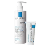 Набор La Roche-Posay Cicaplast Baume B5+, успокаивающий регенерирующий лосьон, 100 мл + Lipikar Baume AP+M, лосьон для тела, для сухой и атопичной кожи, с рождения, 400 мл: цены и характеристики