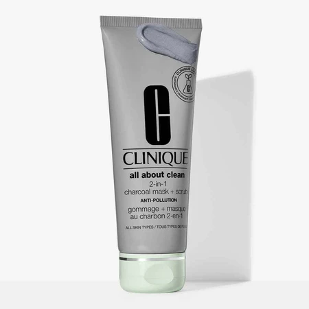 Clinique All About Clean Скраб і вугільна маска 2 в 1 121 г: ціни та характеристики