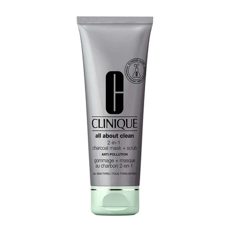 Clinique All About Clean Скраб і вугільна маска 2 в 1 121 г: ціни та характеристики