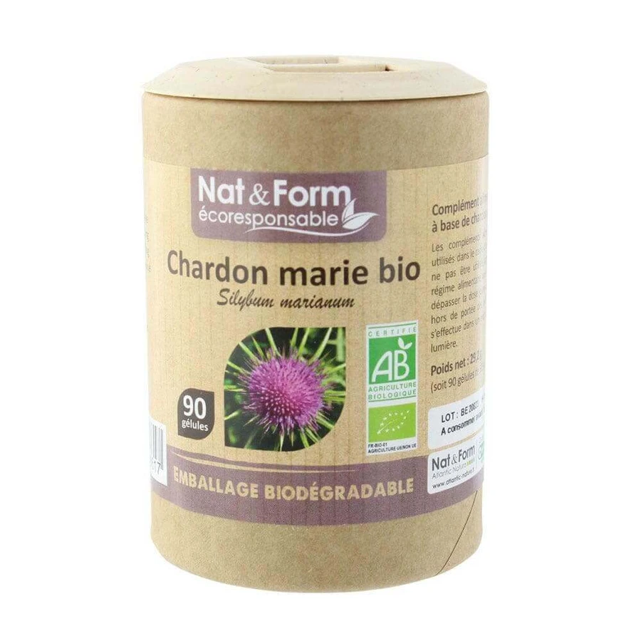 Nat&Form ORGANIC ORGANIC CARDO MARIAN 90 капсул: ціни та характеристики