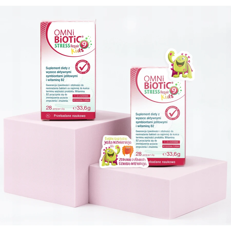 OmniBiotic Stress Repair 9 Kids, від 3 років, 28 пакетиків: ціни та характеристики