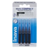 Щітки міжзубні Inava 0,6 мм чорні X4 Mono Compact