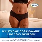 Tena Silhouette Plus Black, незаметные впитывающие трусики для женщин, размер M, 12 штук: цены и характеристики