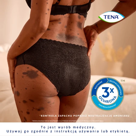 Tena Silhouette Plus Black, незаметные впитывающие трусики для женщин, размер M, 12 штук: цены и характеристики