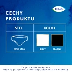 Tena Silhouette Plus Black, незаметные впитывающие трусики для женщин, размер M, 12 штук: цены и характеристики
