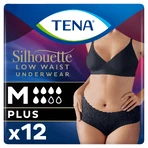 Tena Silhouette Plus Black, незаметные впитывающие трусики для женщин, размер M, 12 штук: цены и характеристики