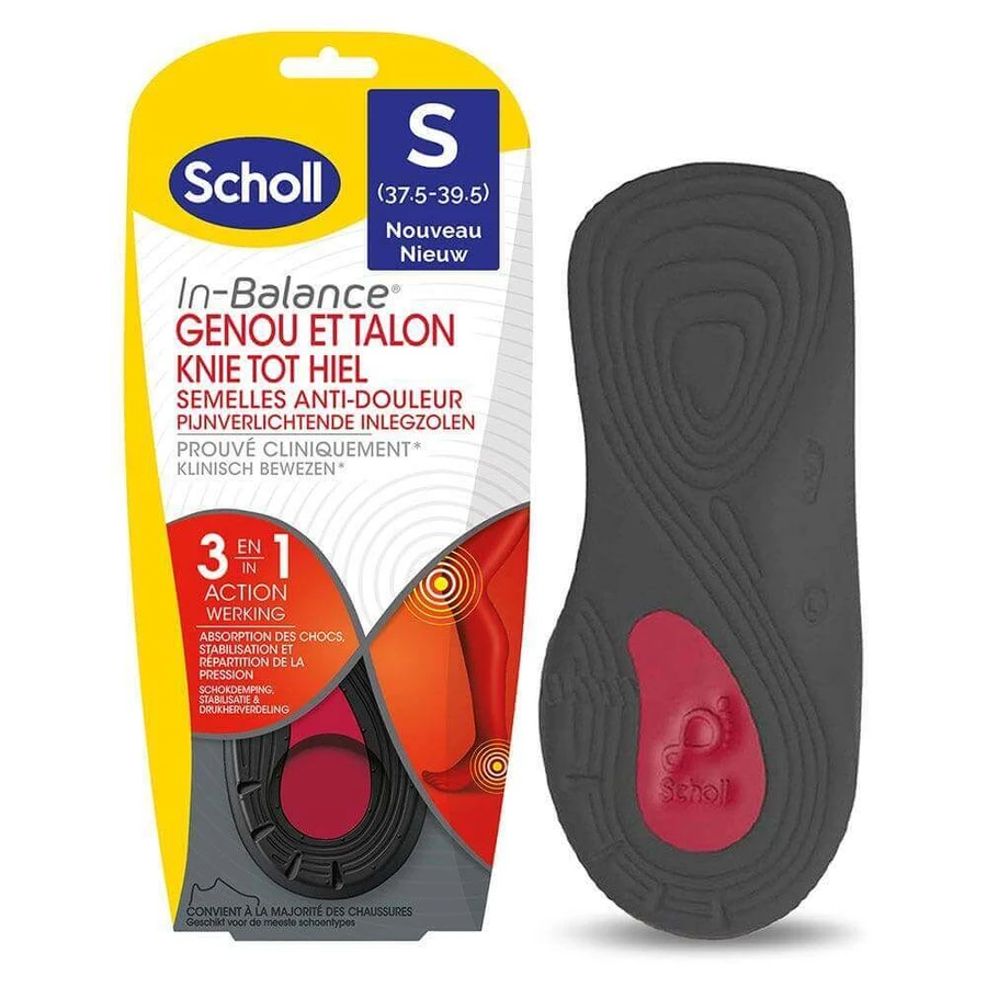 Устілки проти болю в колінах і п'ятах Scholl Expert Support 1 пара: ціни та характеристики