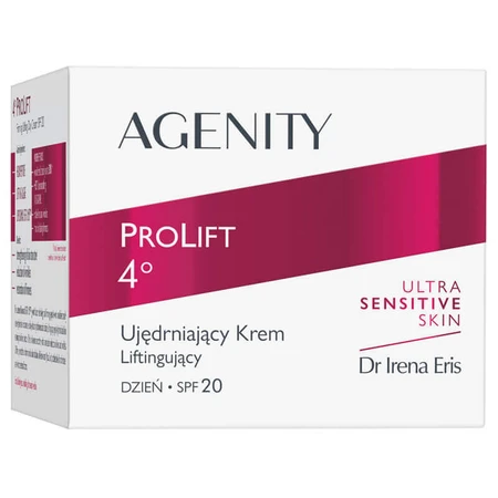Agenity 4° ProLift, зміцнюючий ліфтинговий денний крем, SPF 20, 50 мл: ціни та характеристики