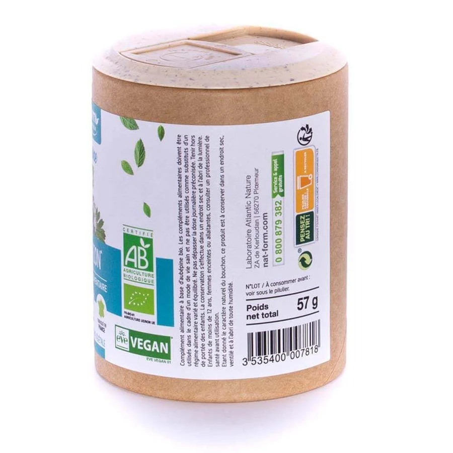 Nat&Form AUBEPINE ORGANIC 200 капсул: ціни та характеристики