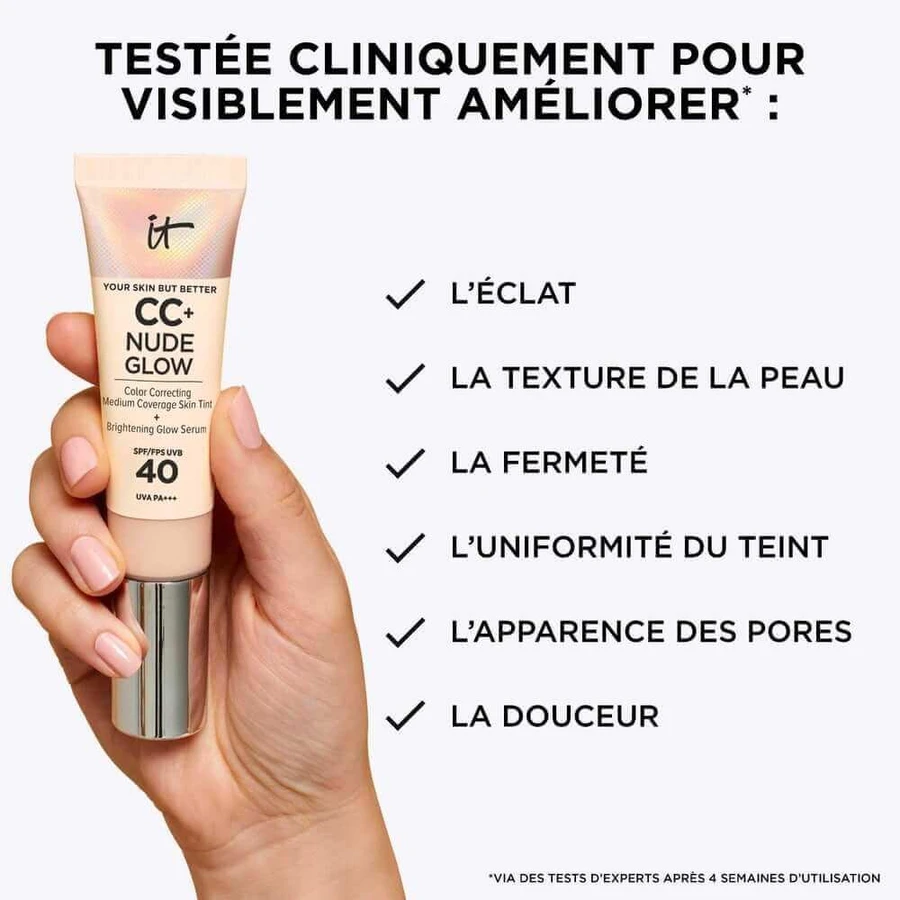 IT Cosmetics Your Skin But Better Крем CC+ Nude Glow SPF40 Pour tous les types de skin 32мл: ціни та характеристики