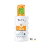Eucerin Солнцезащитный спрей для детей Spf50+ Senstive Protect 200 мл: цены и характеристики