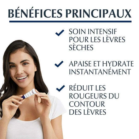 Eucerin UreaRepair Plus Острый успокаивающий бальзам для губ 10 мл: цены и характеристики