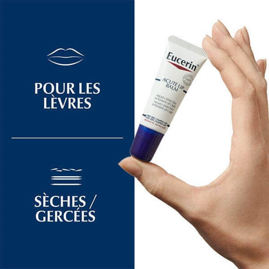 Eucerin UreaRepair Plus Острый успокаивающий бальзам для губ 10 мл: цены и характеристики